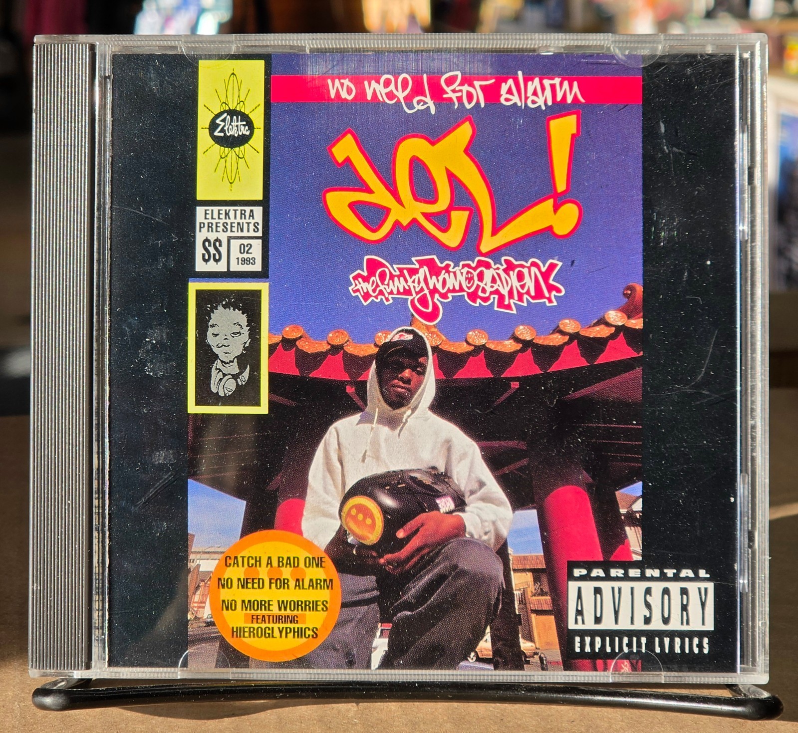 Del The Funky Homosapien No Need For Alarm CD 1993 BMG Direct D 102355 Elektra