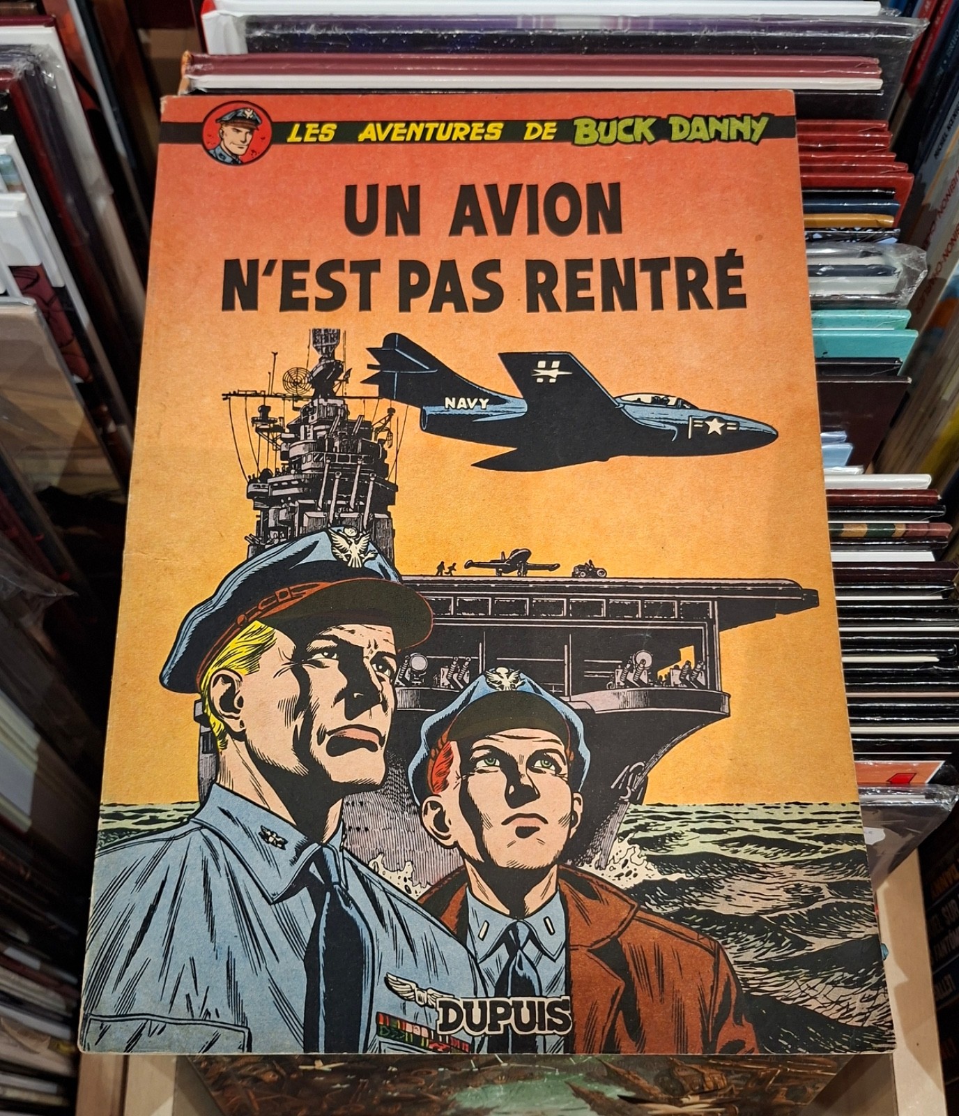 Buck Danny T.13 Un avion n'est pas  _ Hubinon - Charlier _ Dupuis E.O. B. 1954