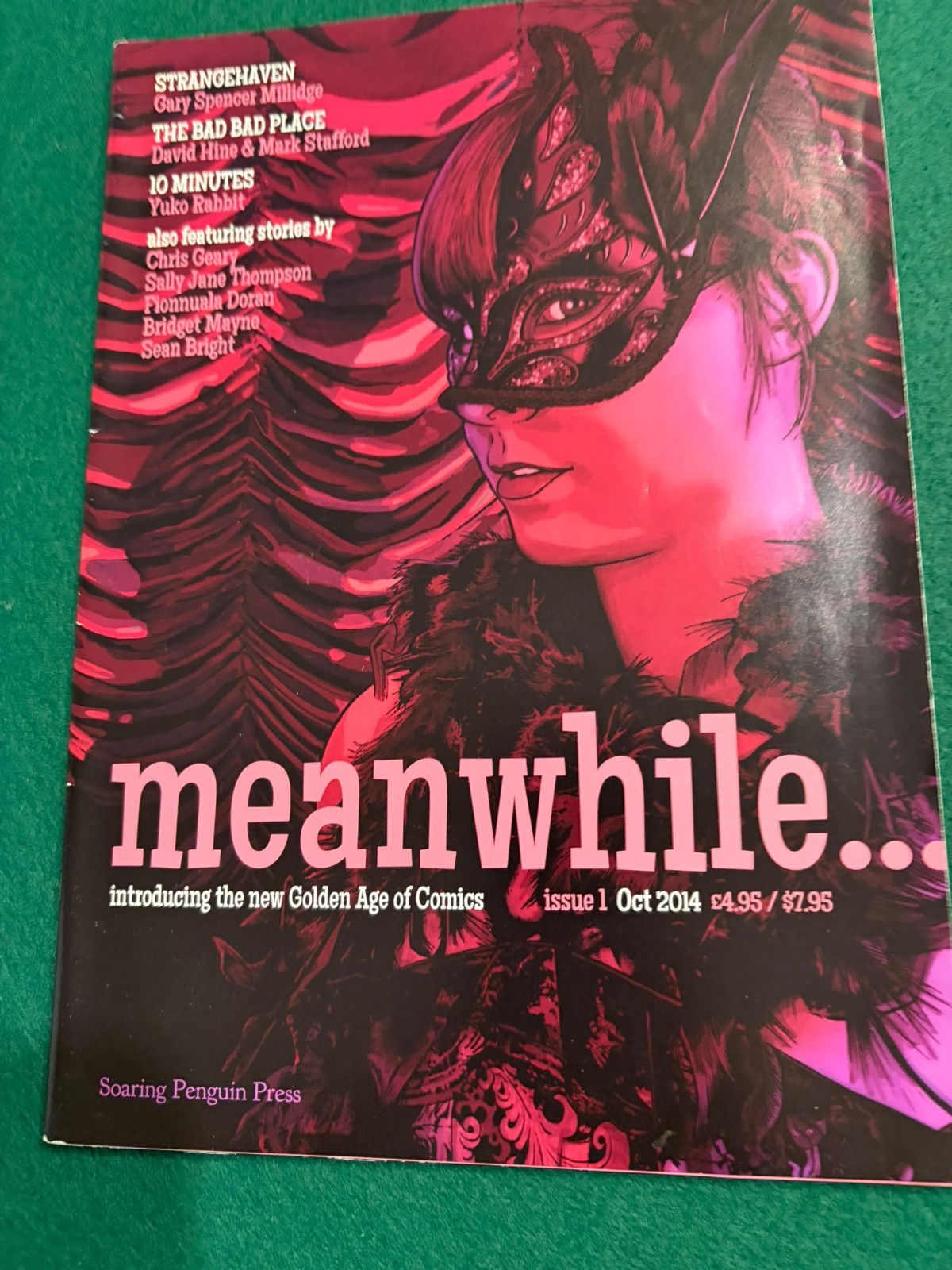 Meanwhile #1 October 2014 Soaring Penguin Press Indie Comics Fumetto Inglese