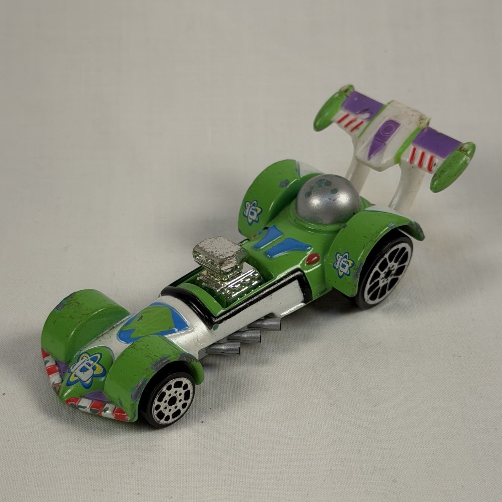 Disney Pixar Toy Story Buzz Lightyear auto veicolo pressofuso 1/64 Dragster Racer