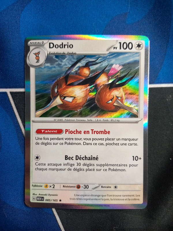 🇫🇷 Dodrio holo 085/165 Set 151 fr 🇫🇷