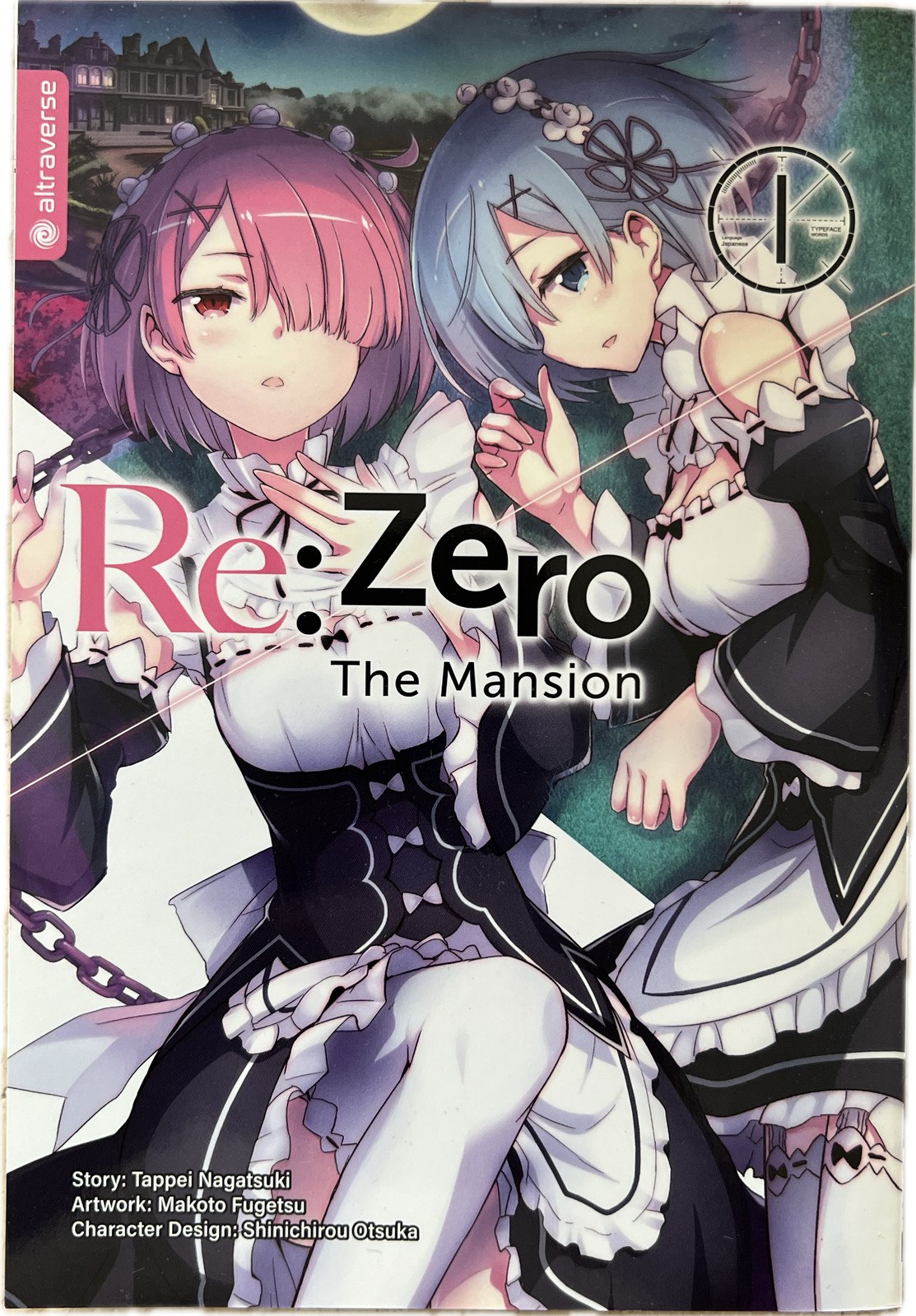 Re:Zero The Mansion 01 (nuovo) manga italiano