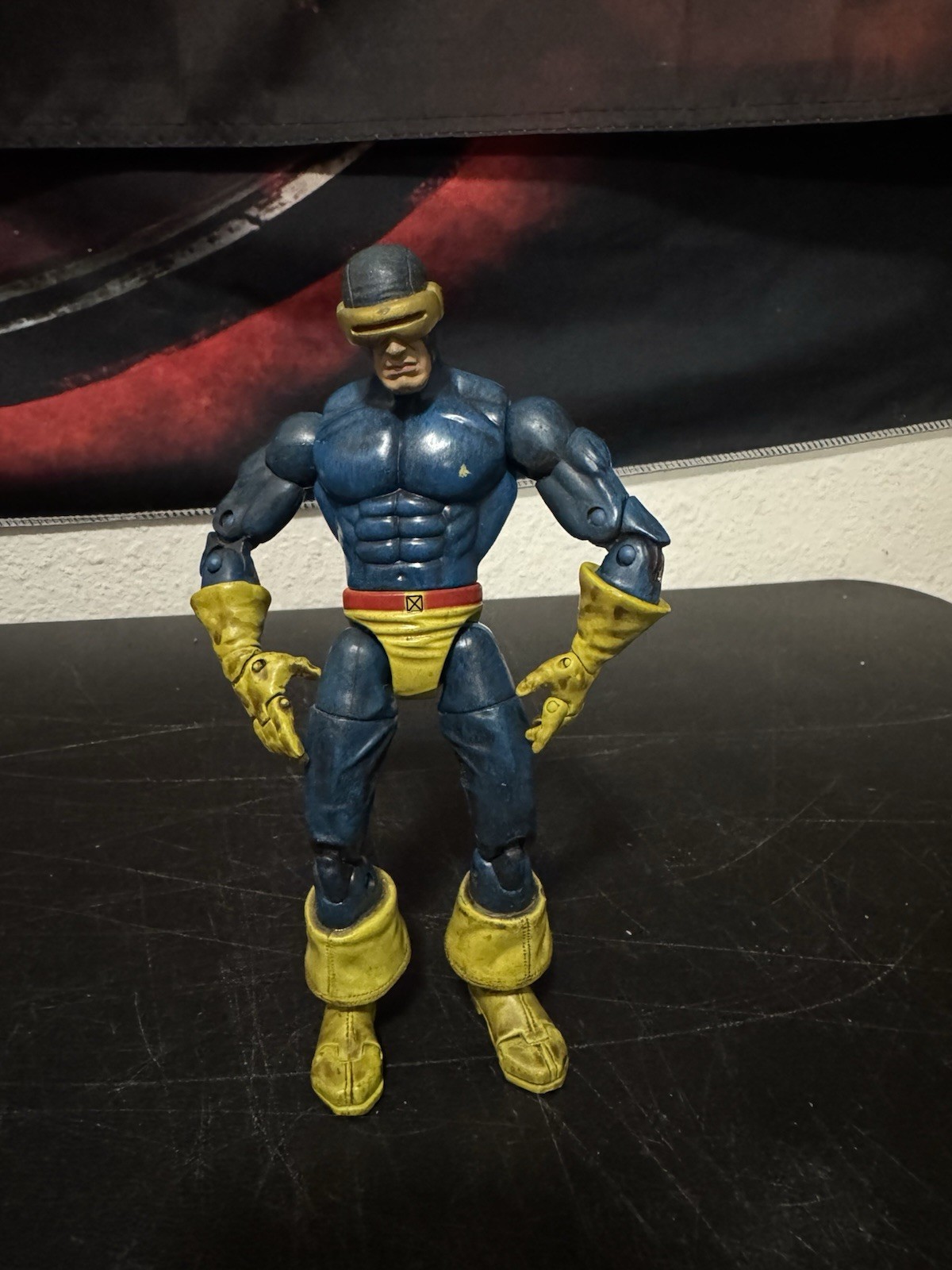 2005 Toybiz Marvel Legends Sentinel Series Cyclops X-Men 6 pollici personaggio sciolto