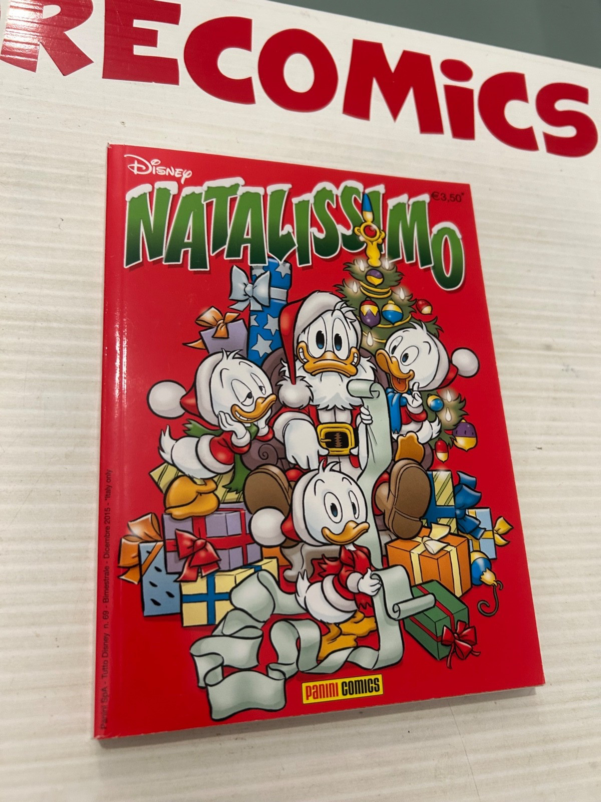 TUTTO DISNEY 69  NATALISSIMO      DIC. 2015   EDICOLA/MAGAZZINO   E11