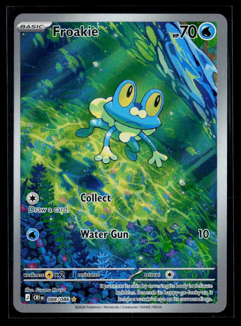 Pokemon 2026 Chaos Rising Froakie #88/86