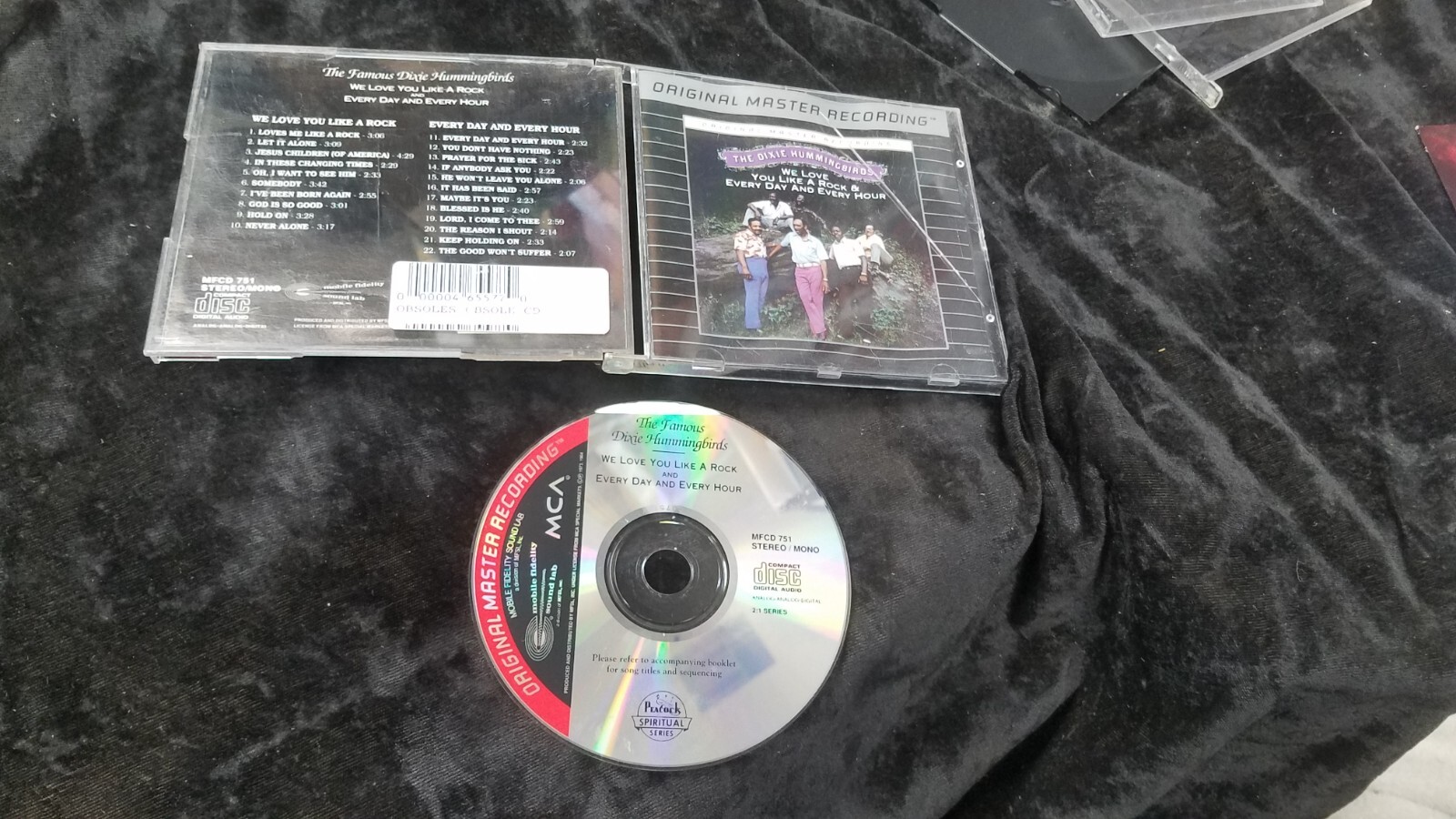The Dixie Hummingbirds MFSL Original Master Recording CD We Love You Like A Rock