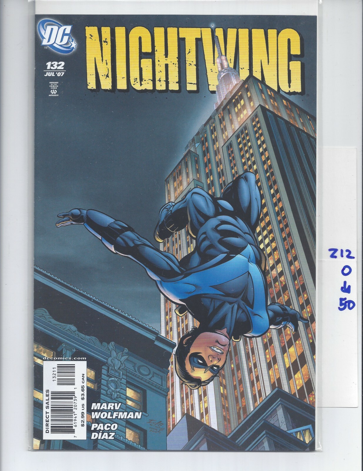 Nightwing #132 VF/NM 1996 DC Batman Robiin Catwoman Joker Harley Quinn z12050