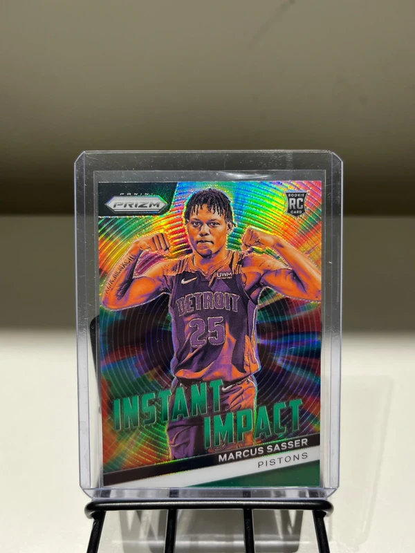 Cromo Marcus Sasser Rookie Card Instant Impact 2023-24