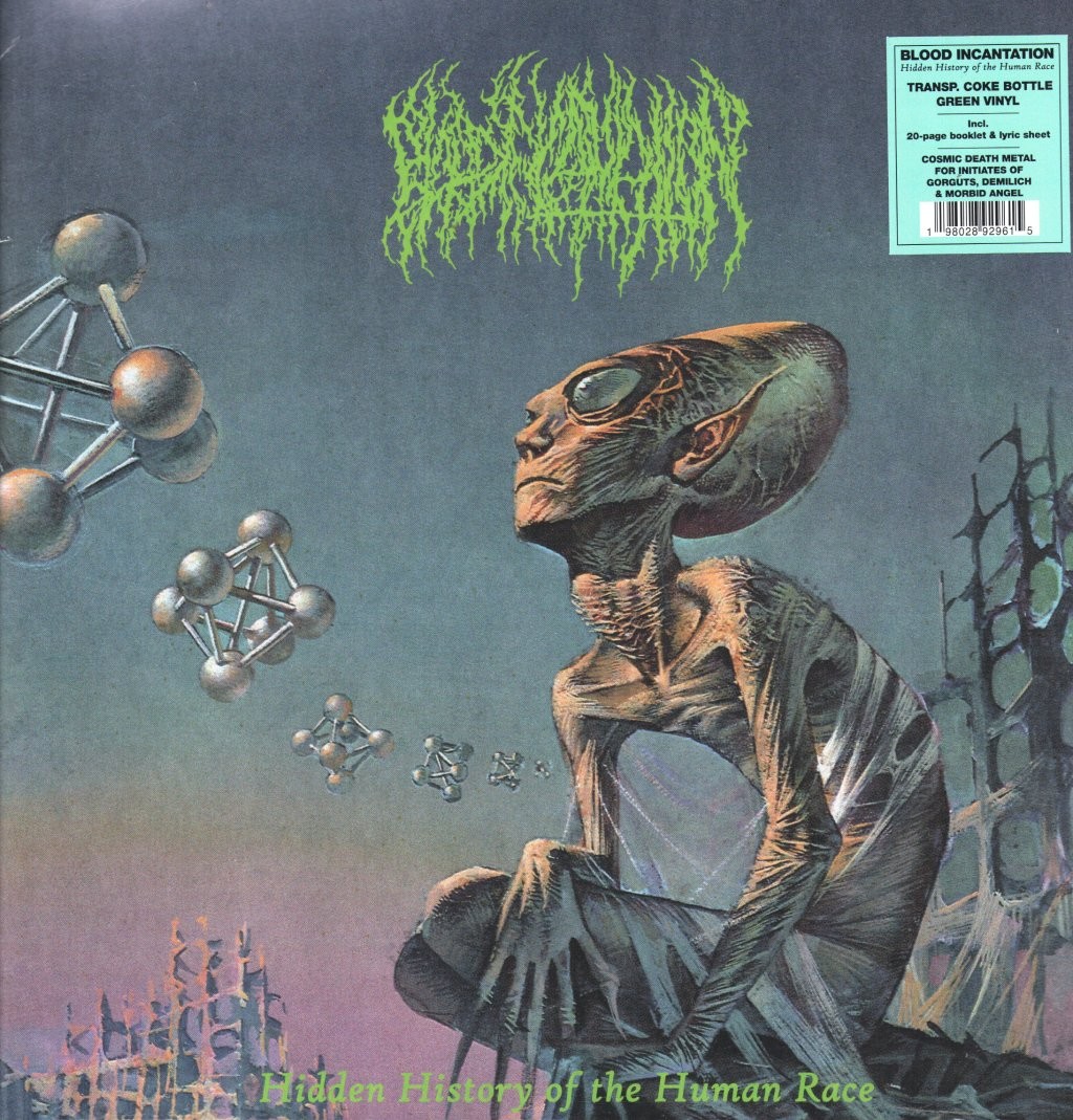 Blood Incantation Hidden History of the Human Race LP Verde 33 RPM Vinile 12"