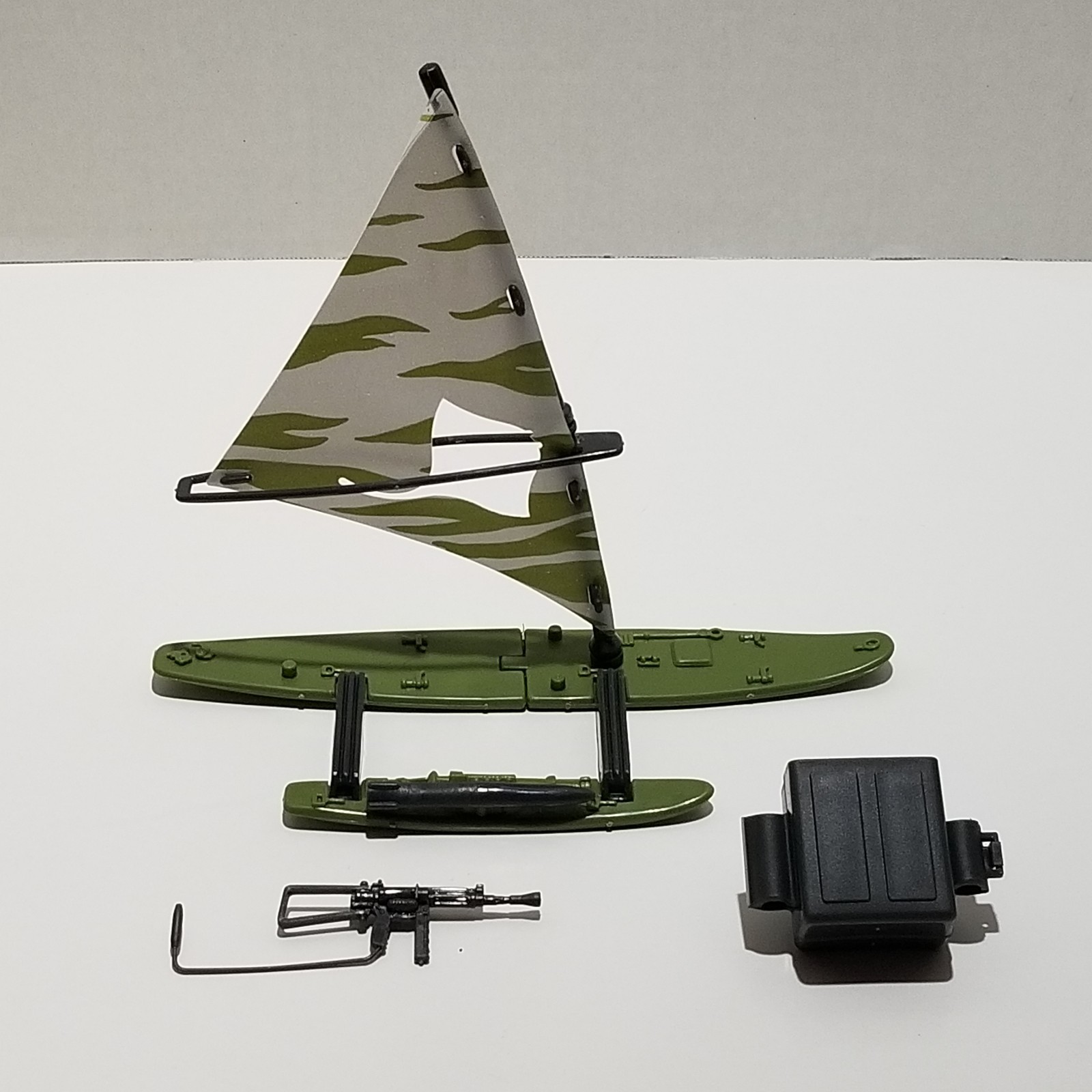 GI Joe Manta Veicolo Completo Surf Parasail Mail Away ARAH 1984 #3
