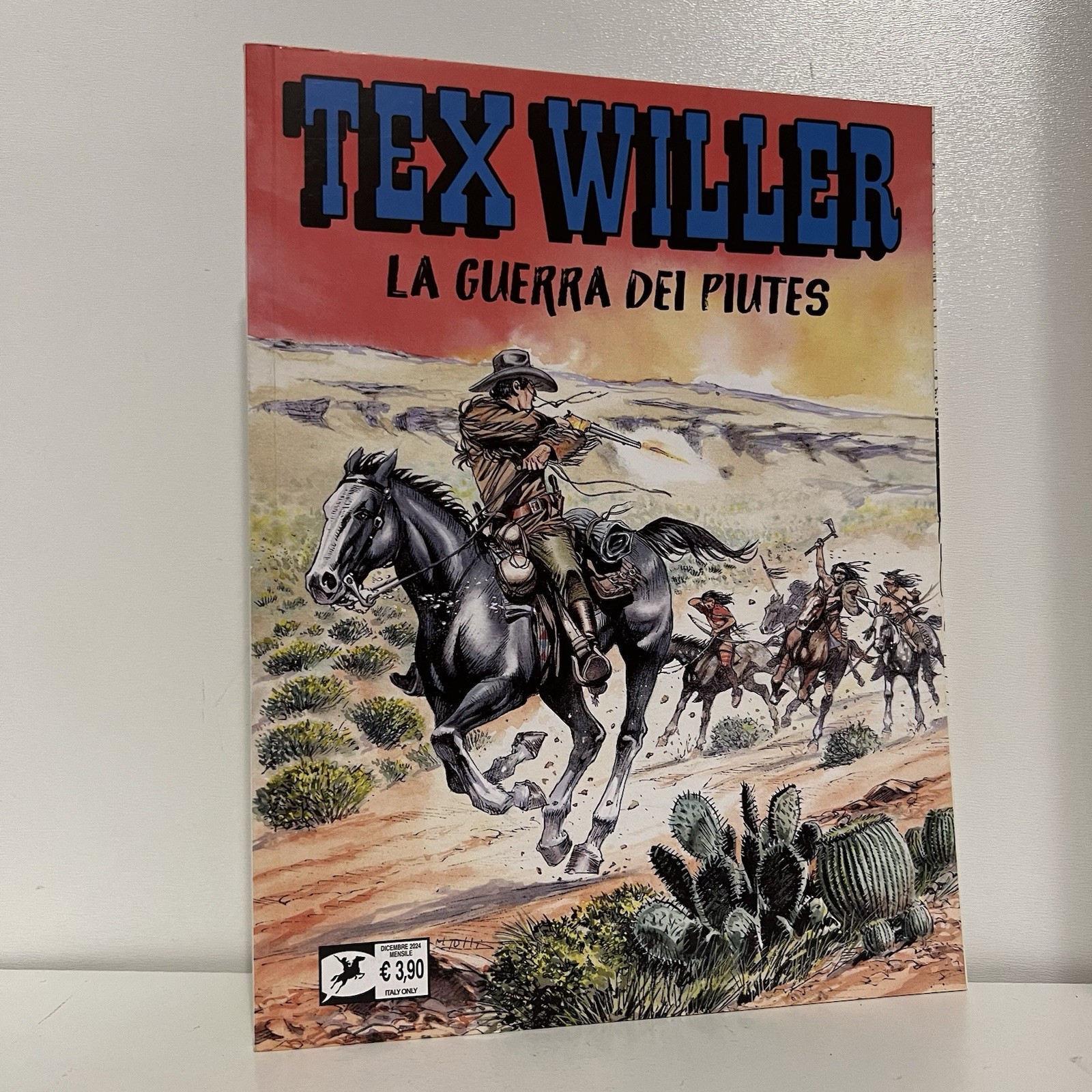 TEX WILLER 74 LA GUERRA DEI PIUTES FUMETTI SBE BONELLI DICEMBRE 2024 GIOVANE