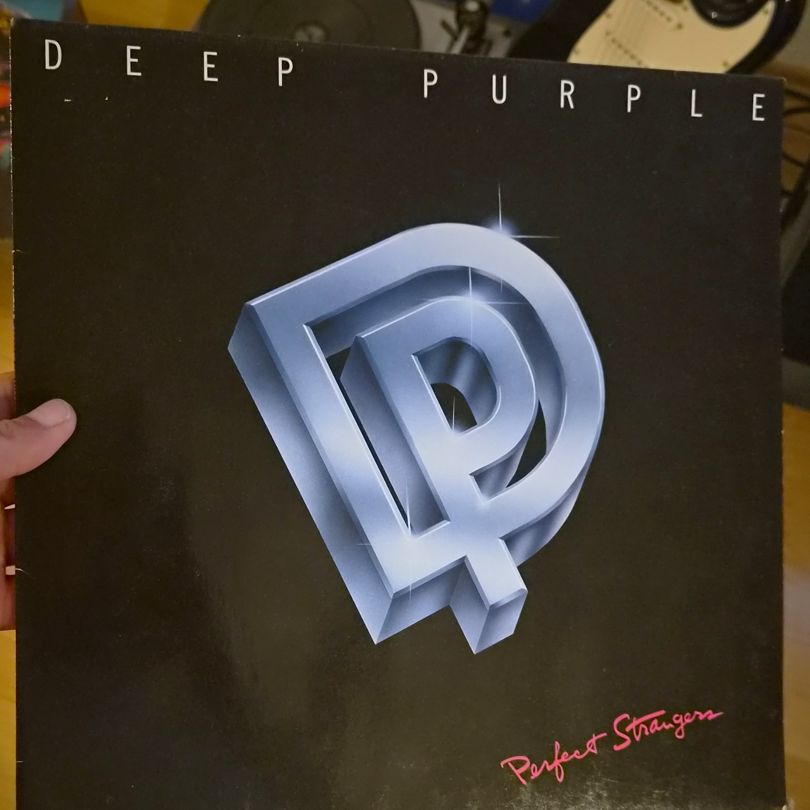 Deep Purple Perfect Strangers LP Vinyl 12" 1984 Rock Polydor Papphülse