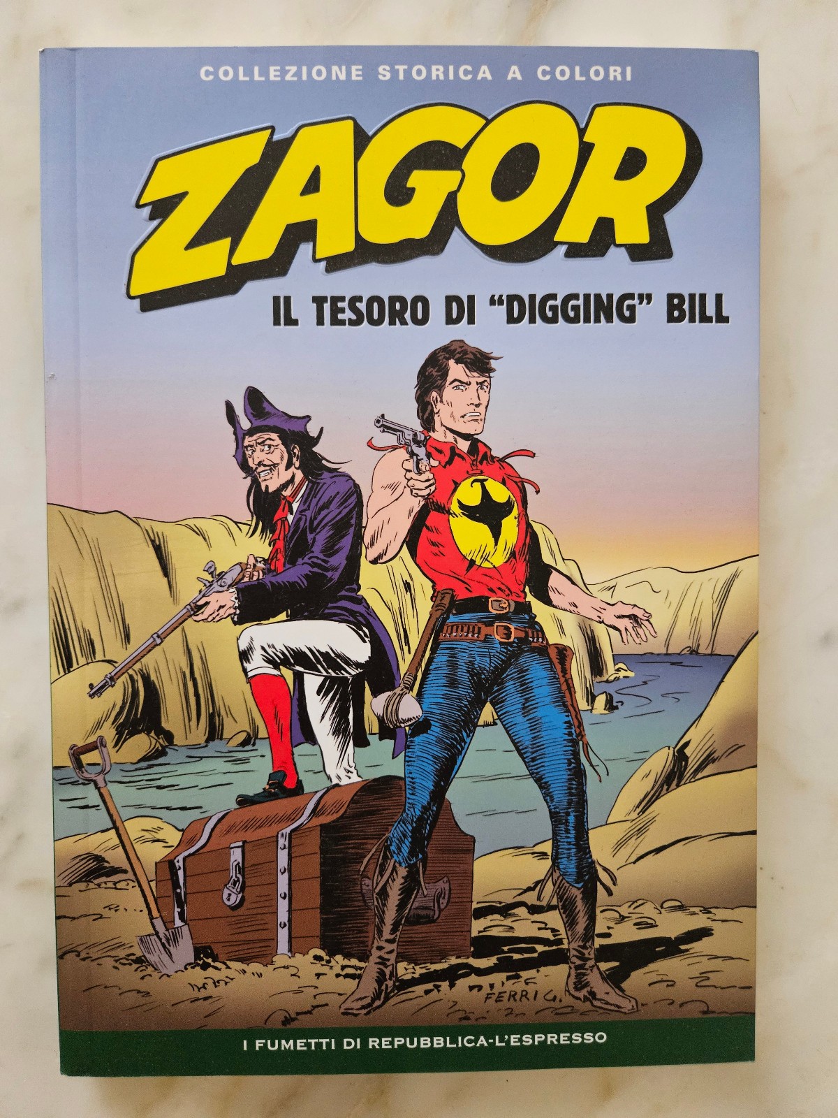 42) ZAGOR Collezione storica a colori Repubblica n. 203  - ottimo/edicola