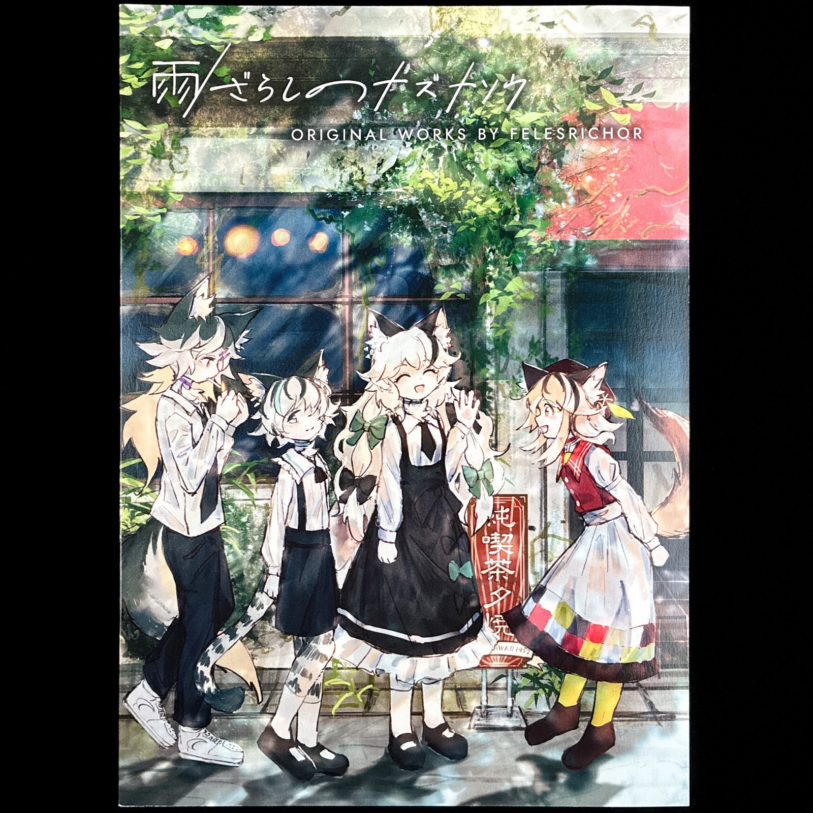 FELESRICHOR TONAN Ameshirashi no Nazunasou Kemono Doujinshi libro d'arte libro d'arte