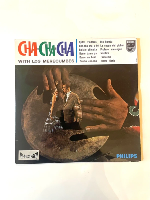 Cha-Cha-Cha - Los Merecumbes (1960, Philips Stereo) Vintage Latin Vinyl LP