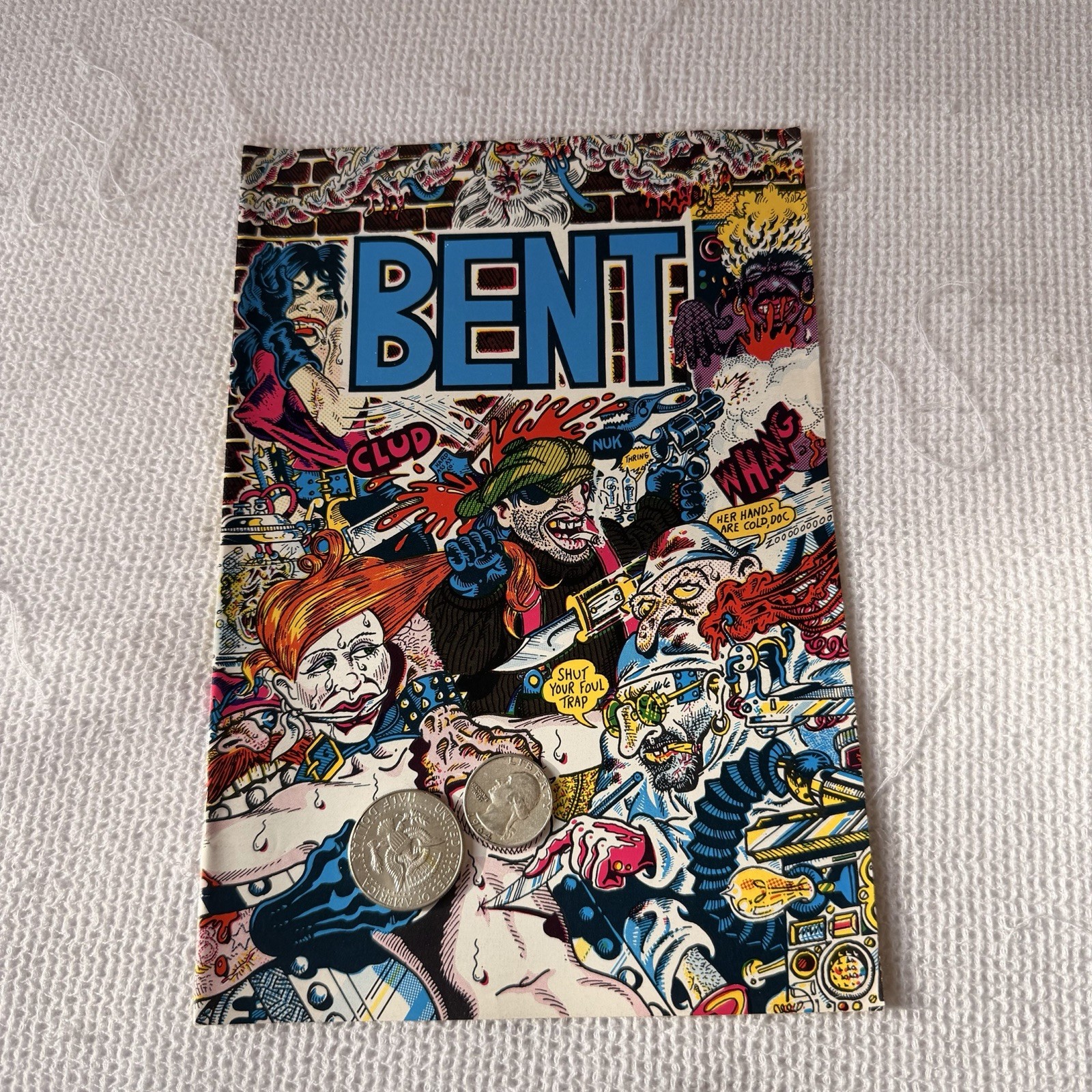 S. Clay Wilson 'Bent #1' Underground Comix fumetto 1971 Demone a scacchi
