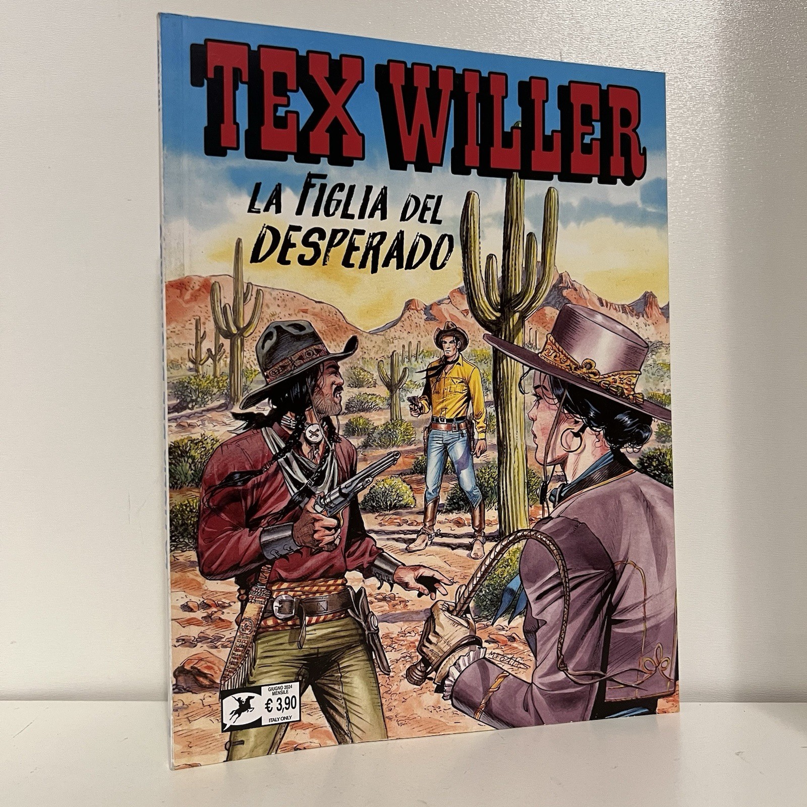 TEX WILLER 68 LA FIGLIA DEL DESPERADO FUMETTI SBE BONELLI GIUGNO 2024 GIOVANE