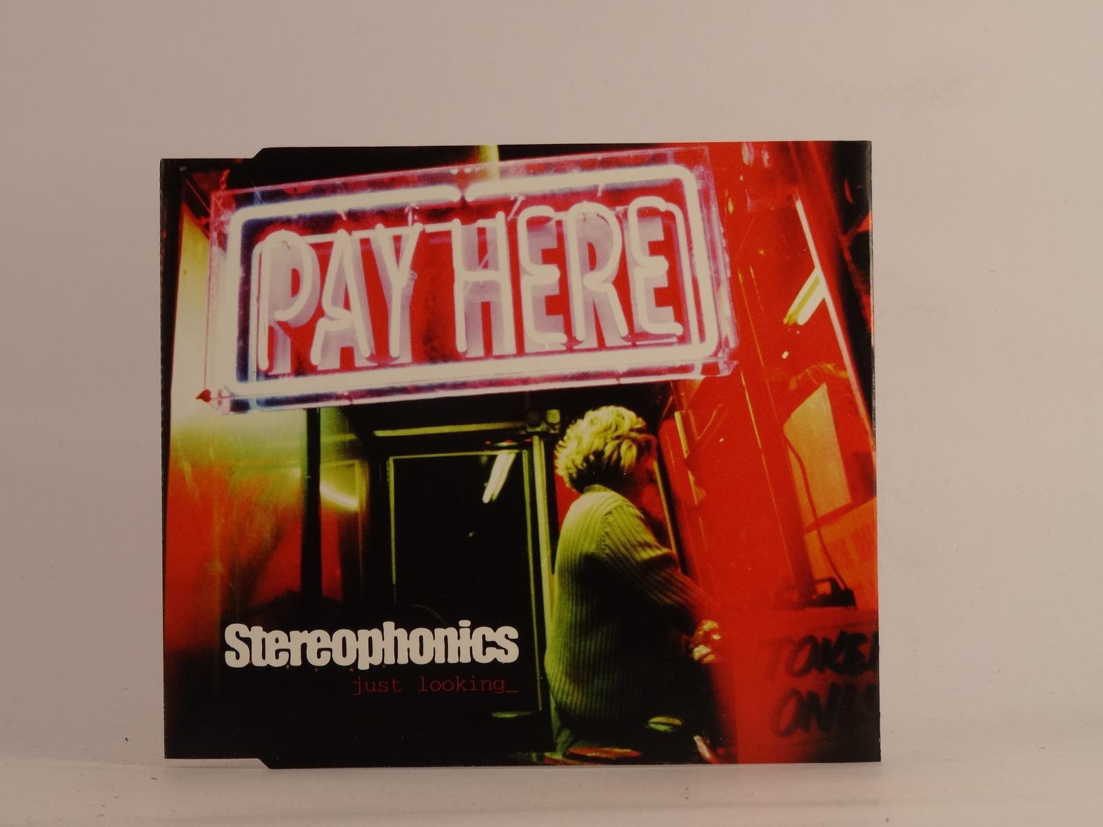 STEREOPHONICS JUST LOOKING (F72) 3 Track CD Single including Picture Sleeve V2
