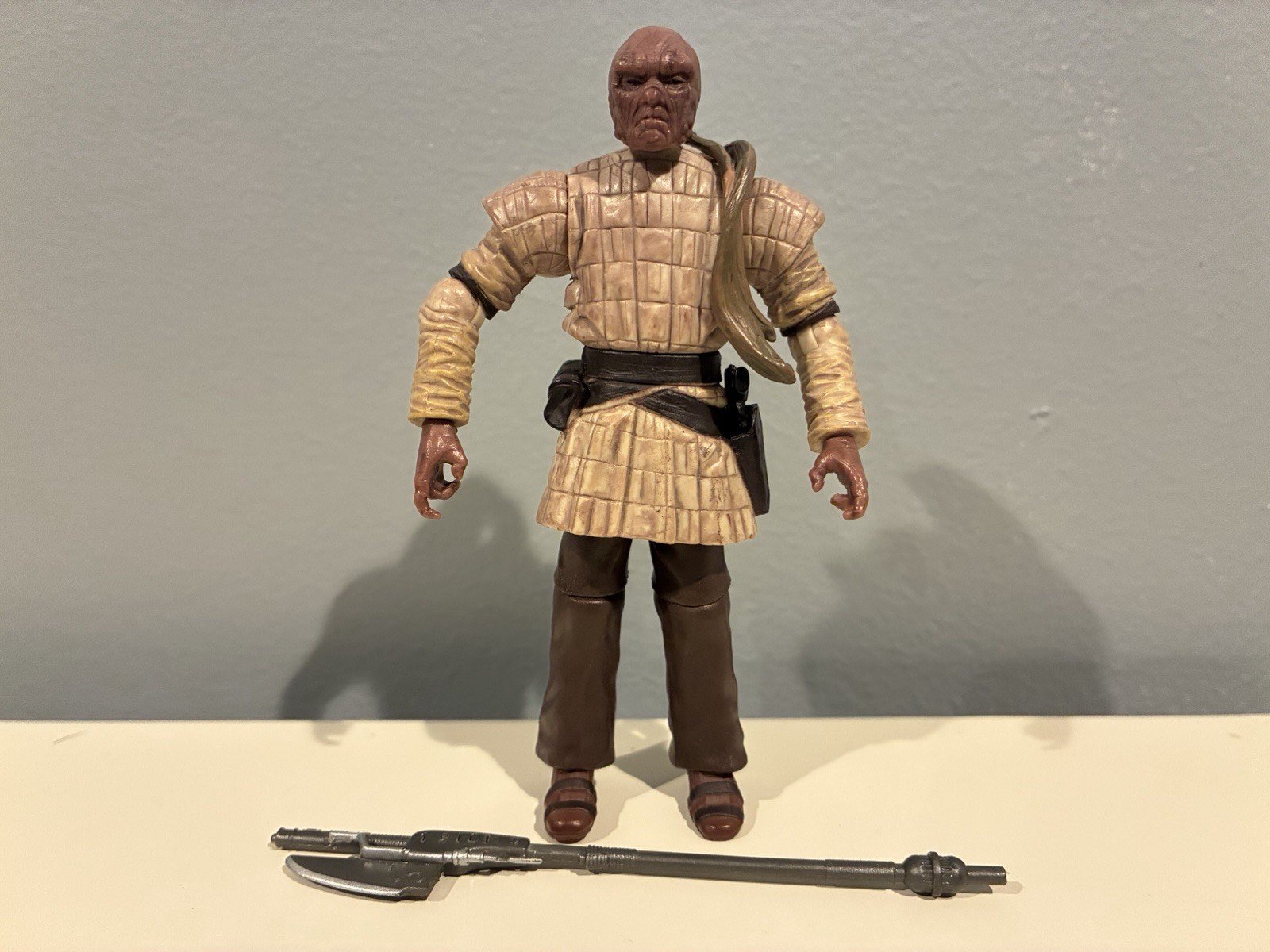 Star Wars 3,75” Hasbro Collezione Vintage ROTJ VC48 Weequay Skiff Master Sciolto