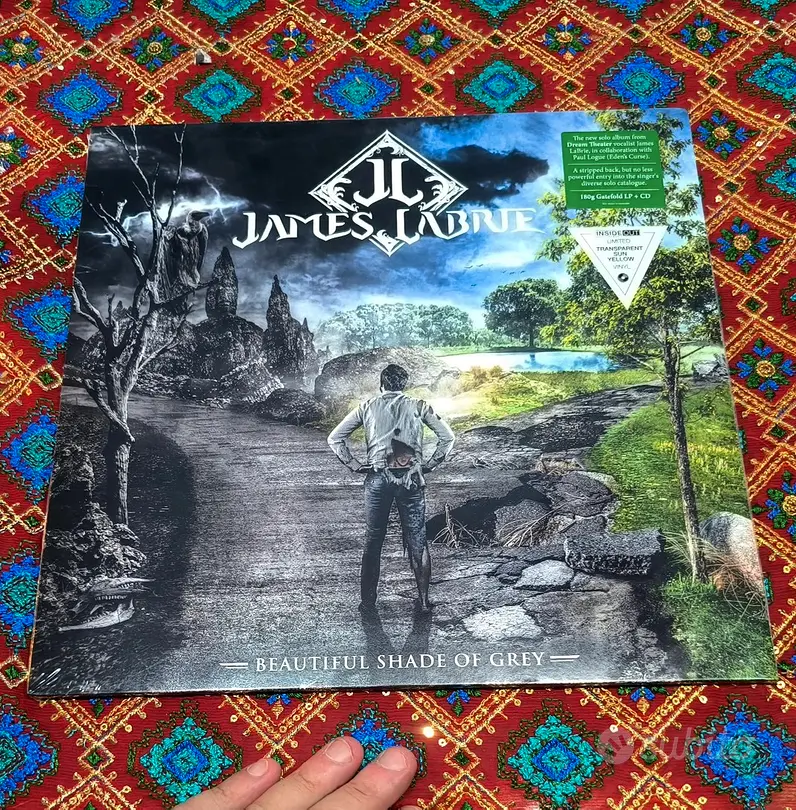 James Labrie-Beautiful Shade of Grey Wellow Vinyl