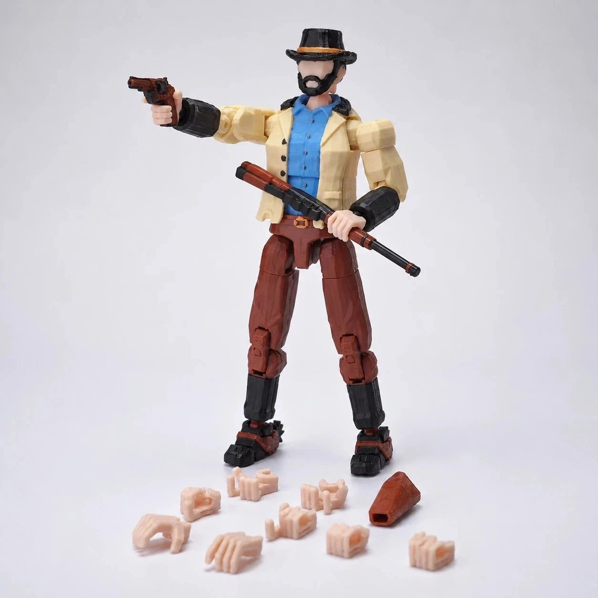 Nuova action figure Morgan 14 cm/5,5 pollici - scala 1/12 giocattolo stampato in 3D regalo (confezione da 1)