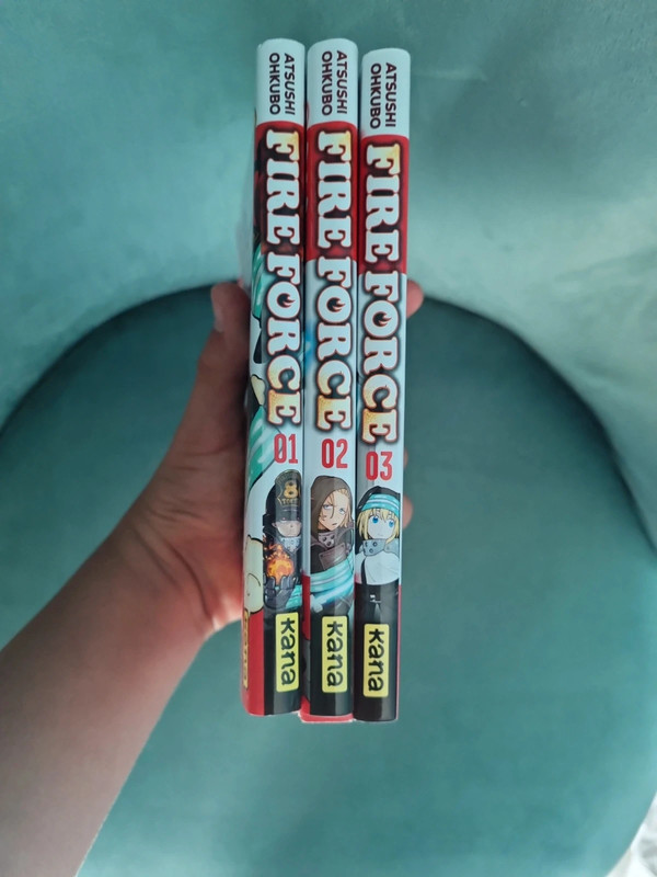 Lot de 3 tome fire force