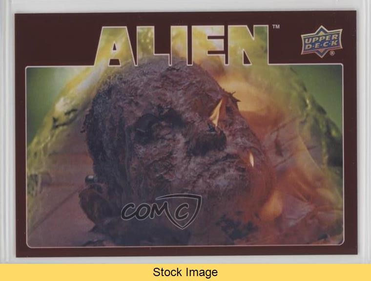 2017 Upper Deck Alien Movie Red Foil Retro Fuoco e Cenere #71 LEGGI 0e3