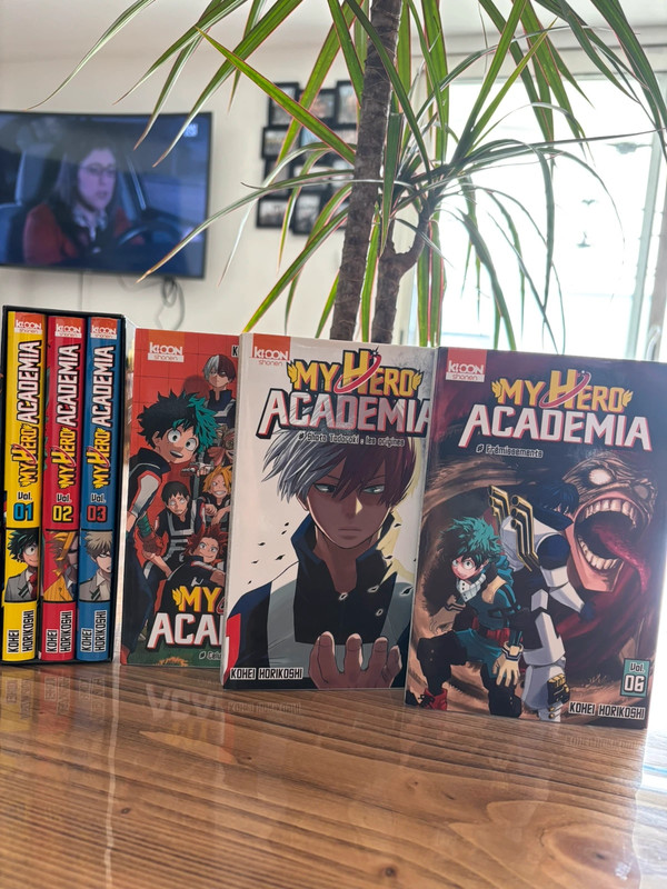 Manga mha du tome 1 aux tome 6 + coffret
