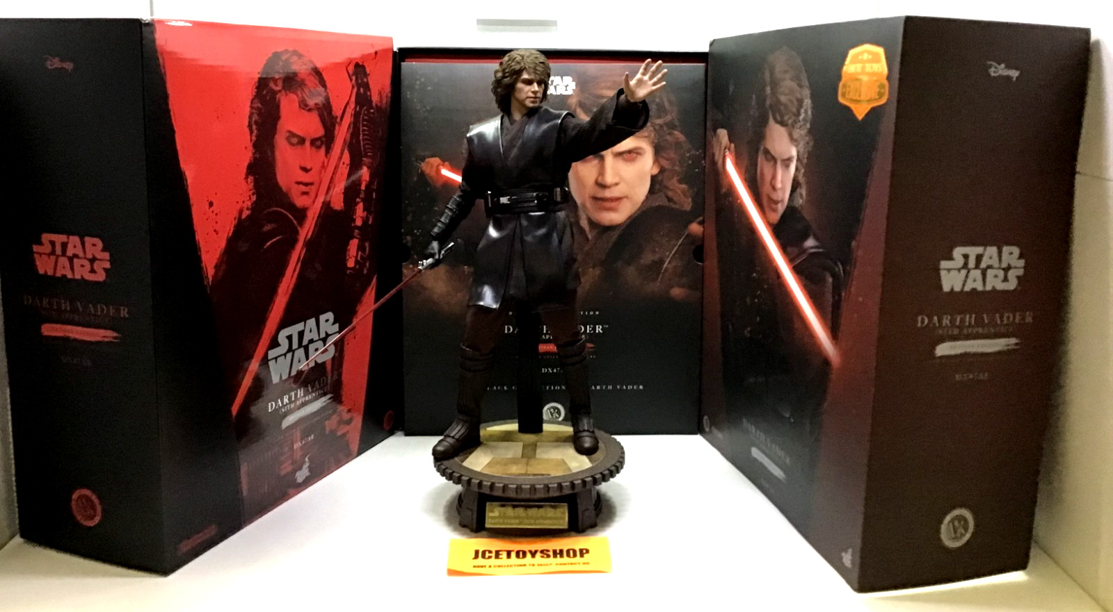 SIDESHOW HOT TOYS EXCLUSIVE DX47AE DARTH VADER (SITH APPRENTICE) ARTISAN EDITION