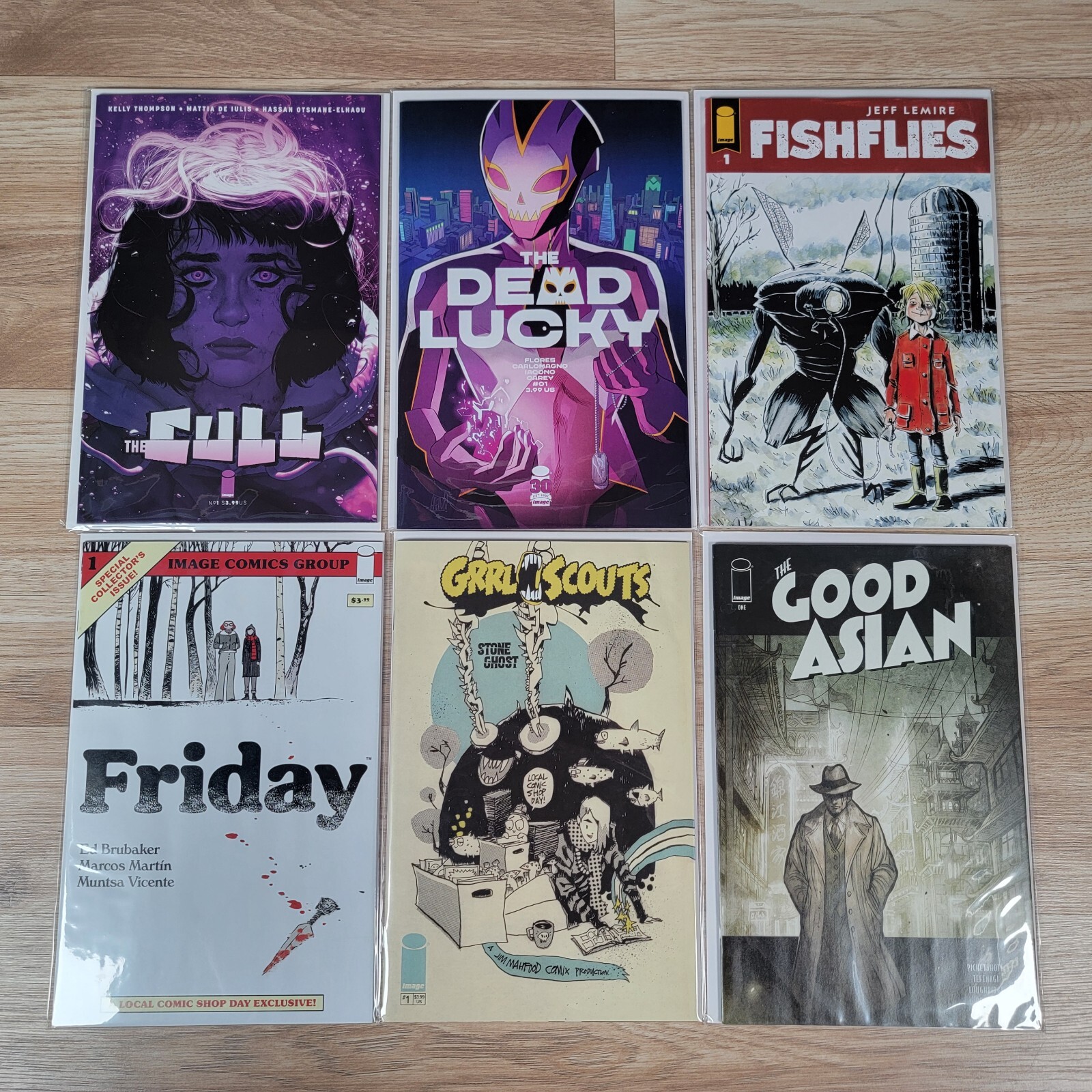 Image Comics Various Issue #1 Cull Dead Lucky Friday Good Asian Lot of 6