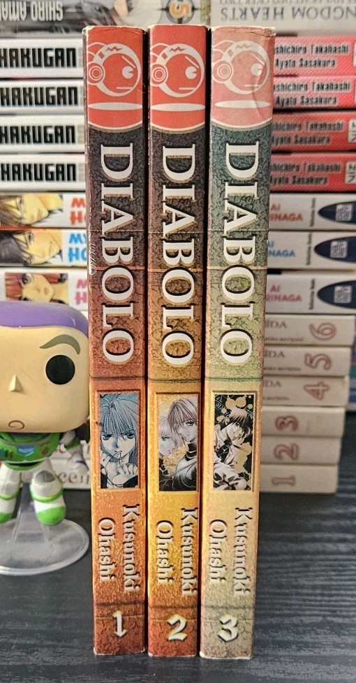 Manga Diabolo Vol 1-3 English Volumes Tokyopop