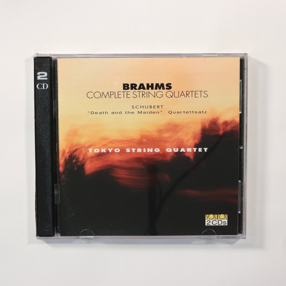 Brahms Complete String Quartets Schubert Tokyo String Quartet 2 Disc CD 2001 Vox
