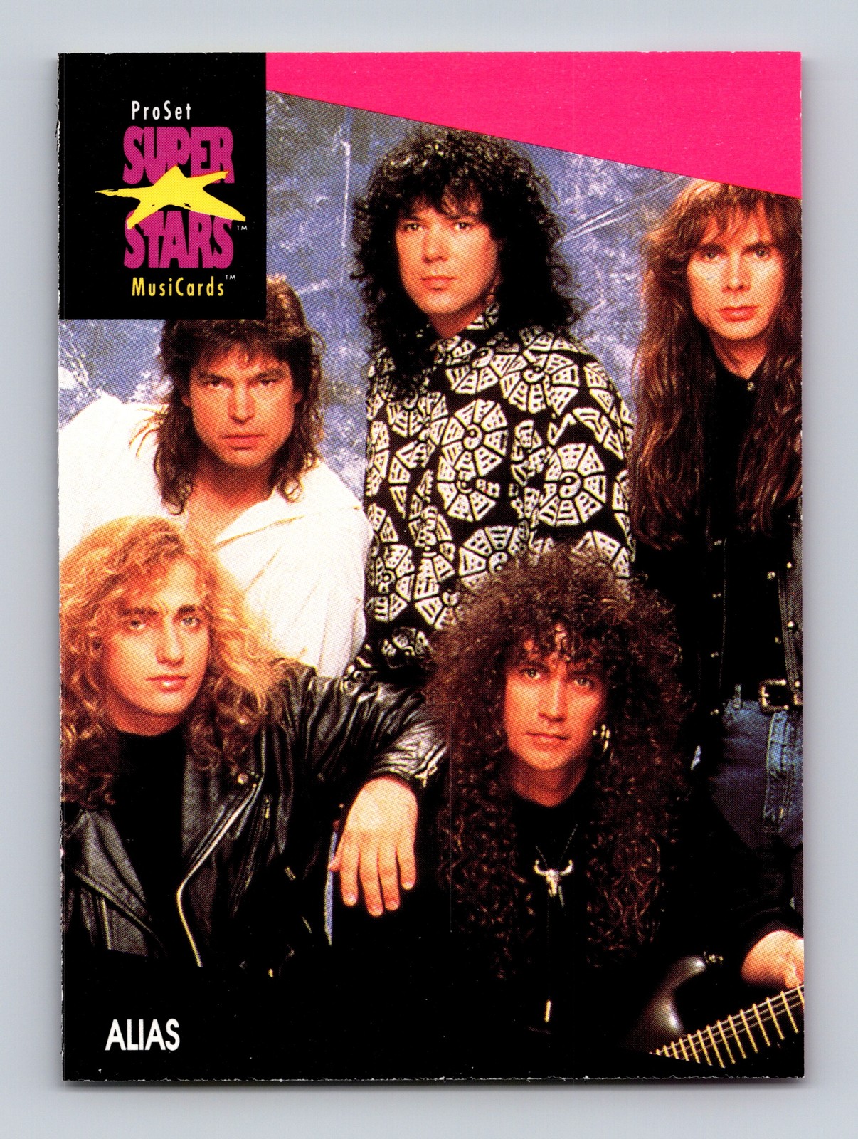 1991 Pro Set SuperStars MusiCards #148 Alias