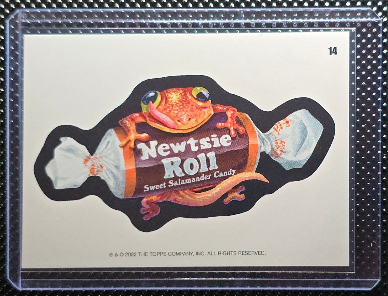 Wacky Packages Serie Maggio 2022 Newtsie Roll 14 - Puzzle Back