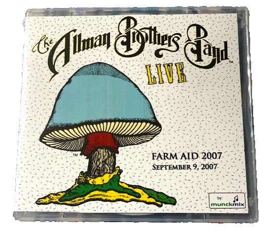 ALLMAN BROTHERS BAND Live 9-9-07 Farm Aid Randall's Island NY CD *NEW**