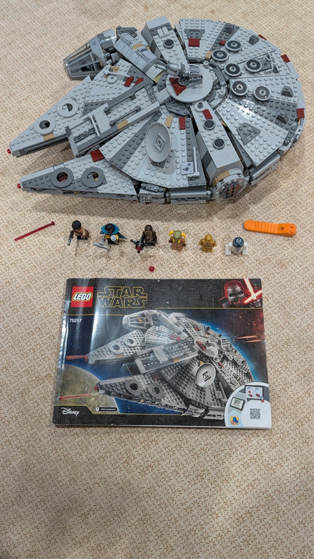 Lego Star War Faucon Millénium 75257