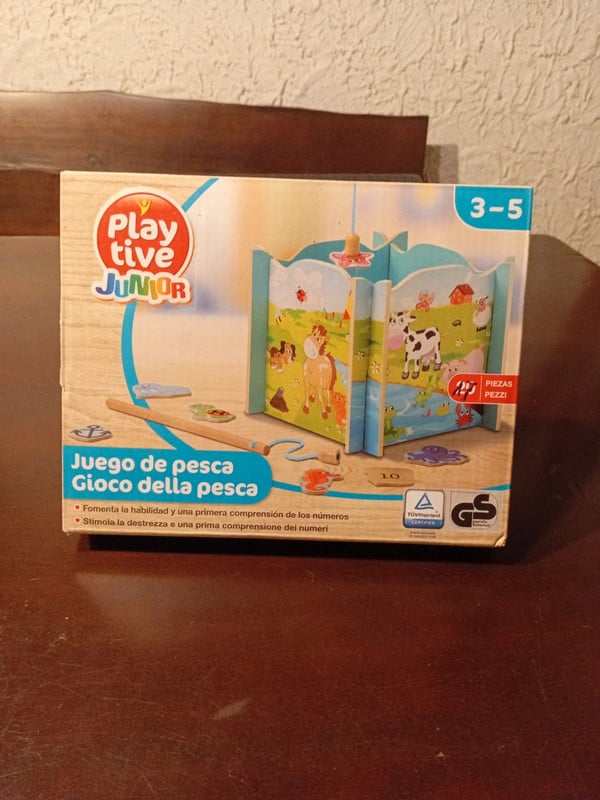 Gioco della pesca in legno PlaytiveJunior