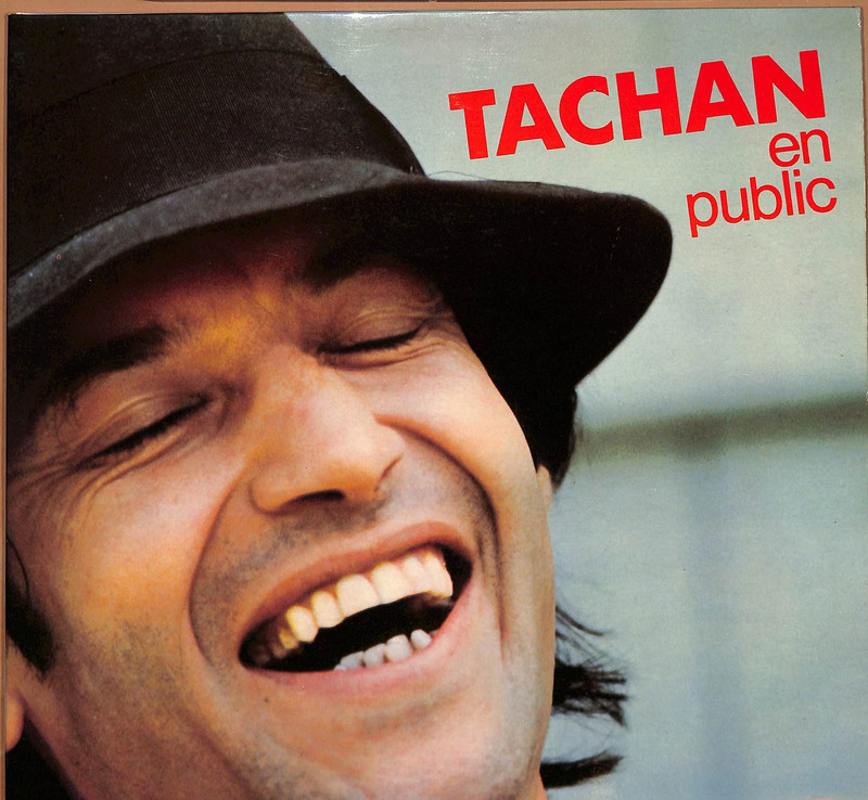 Henri Tachan en public double album vinyle 1982