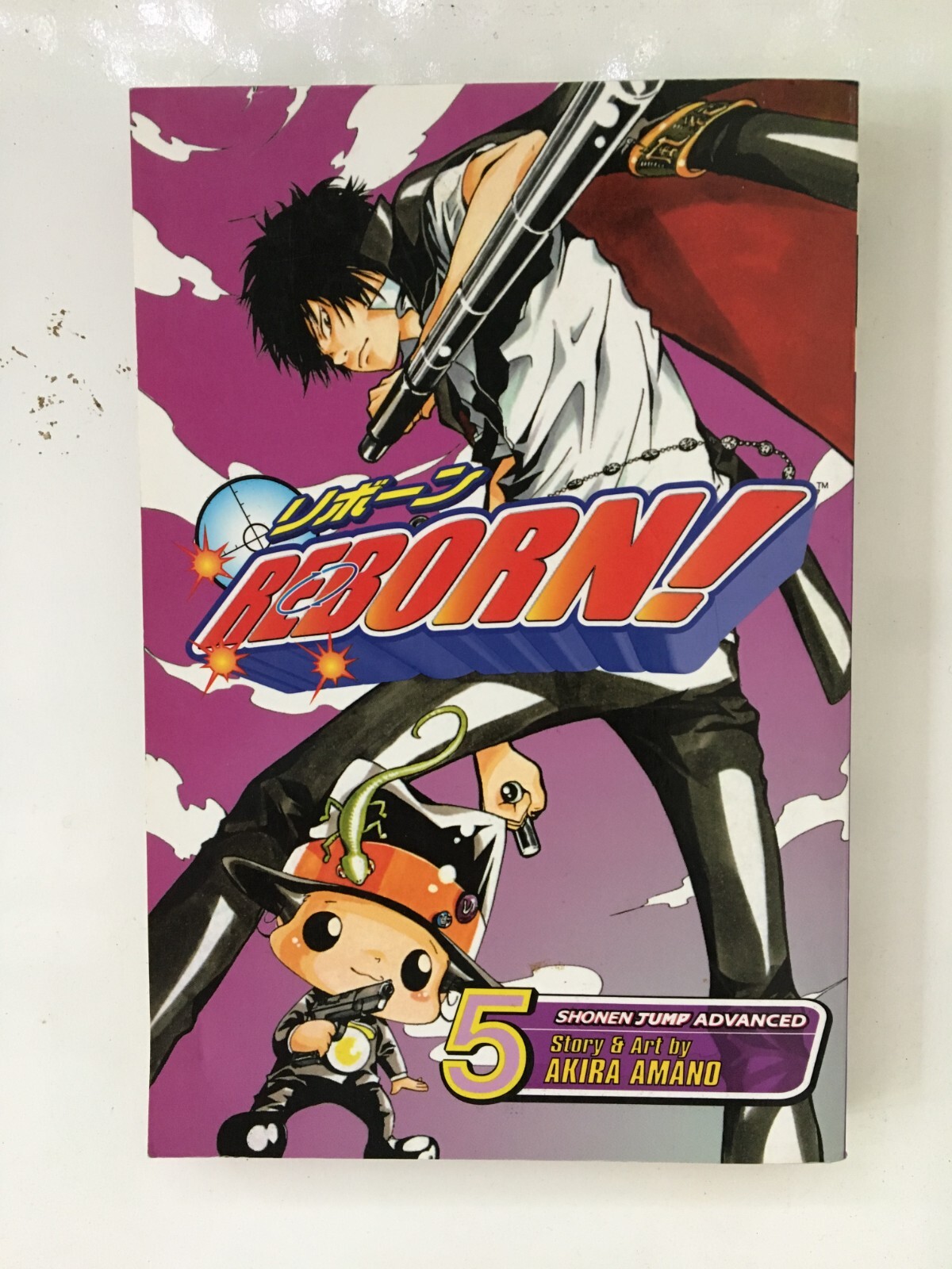 Reborn! Edizione Magna Akira Amano Shonen Jump Advanced Volume 5 - Libro Inglese