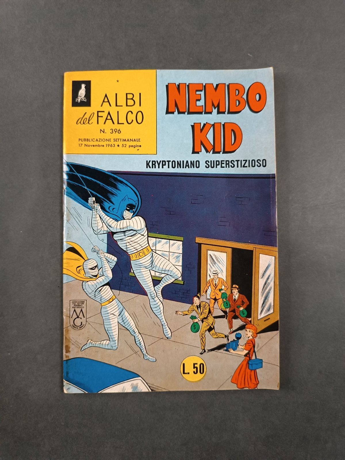 Albi del Falco Nembo Kid n.396 Kryptoniano Superstizioso Mondadori 1963