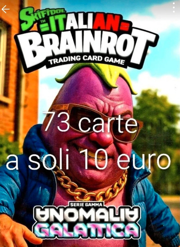 73 carte tutte diverse a soli 10 euro