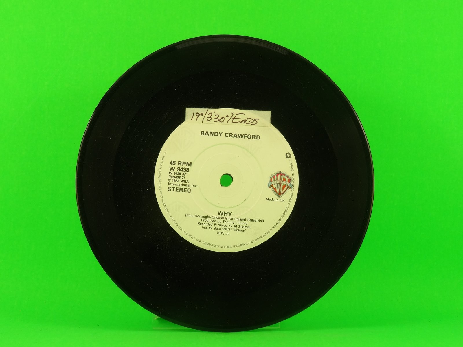 CRAWFORD,RANDY WHY (137) 7" WB