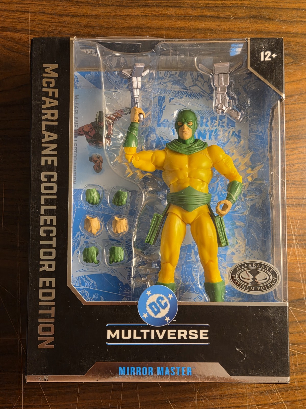 DC Multiverse McFarlane Mirror Master #44 Platinum Collector Edition New In Box