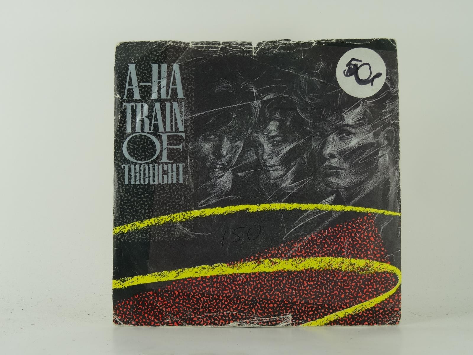 A-HA TRAIN OF THOUGHT (2) 2 Track 7" Single including Picture Sleeve WEA INTERNA