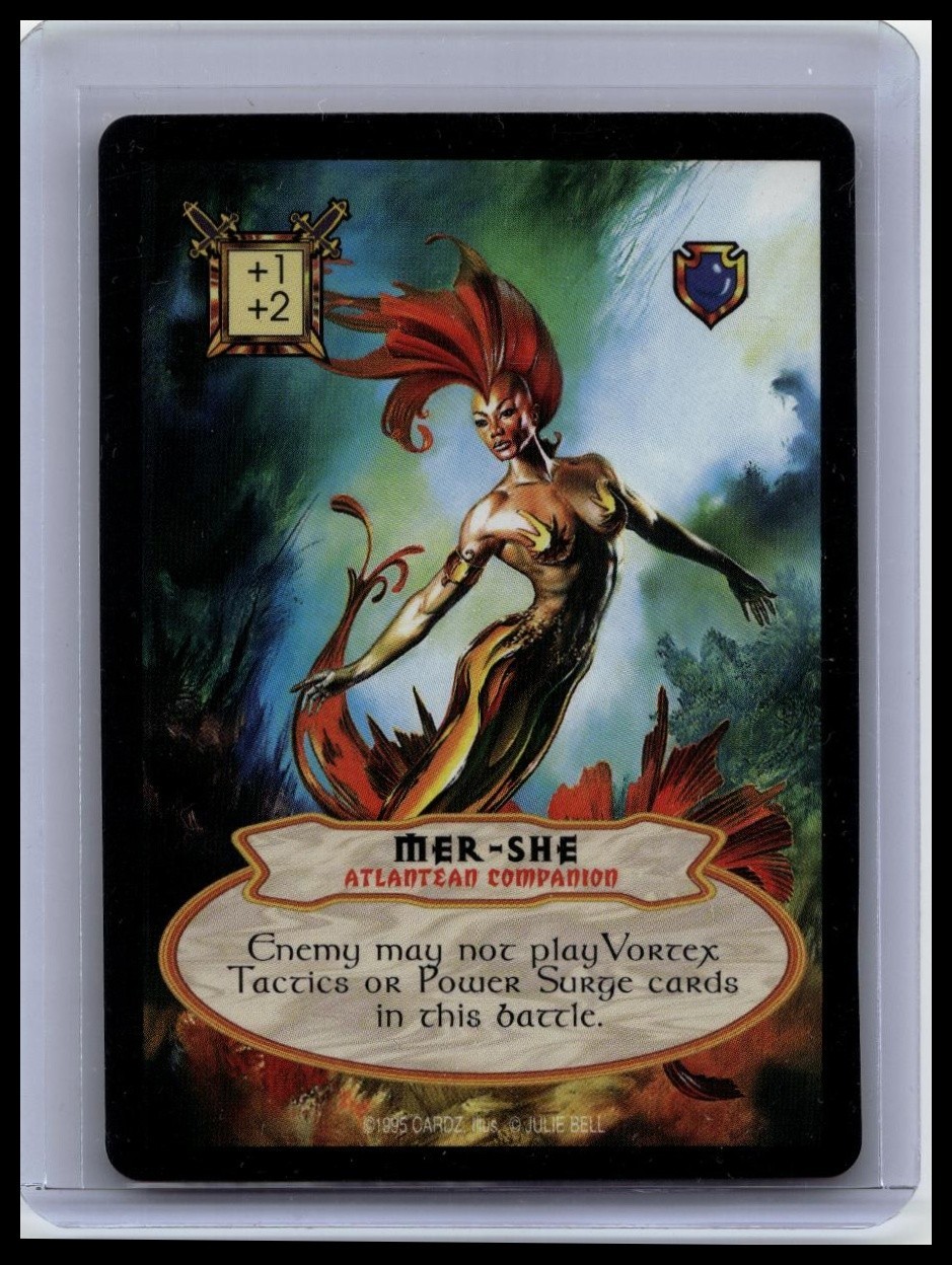Cancelli Iboriani Boris Vallejo e Julie Bell - Mer-She (Raro)