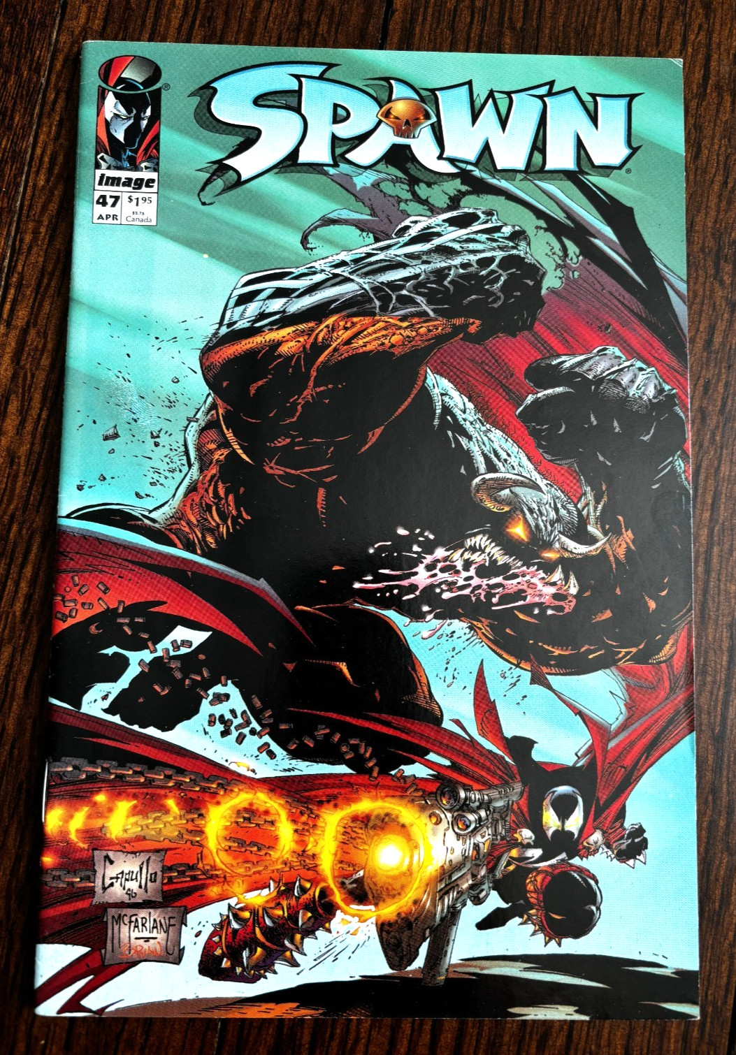 Spawn #47 Image Comics Malibu Comics 1996 Todd McFarlane Capullo Haberlin Apr 96