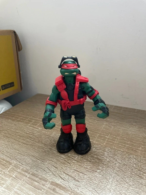 Modellino giocattolo Raphael Stealth Tech TMNT 5 2013 Teenage Mutant Ninja Turtles