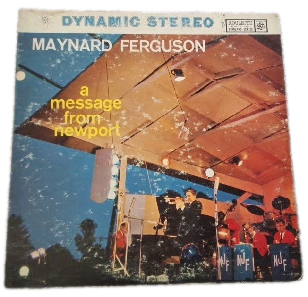 MAYNARD FERGUSON LP A Message from Newport 1958 Roulette RE  Vinyl