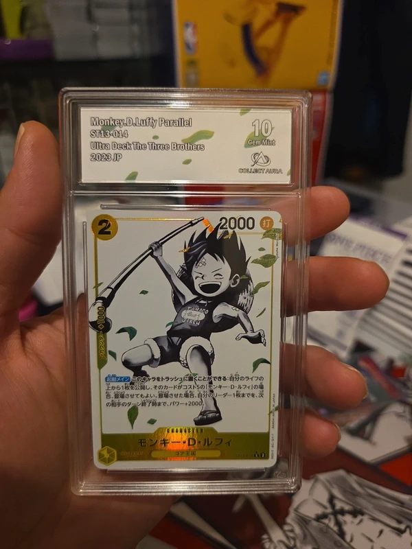 Monkey D Luffy ST13 014 Parallel CollectAura 10 Japonais