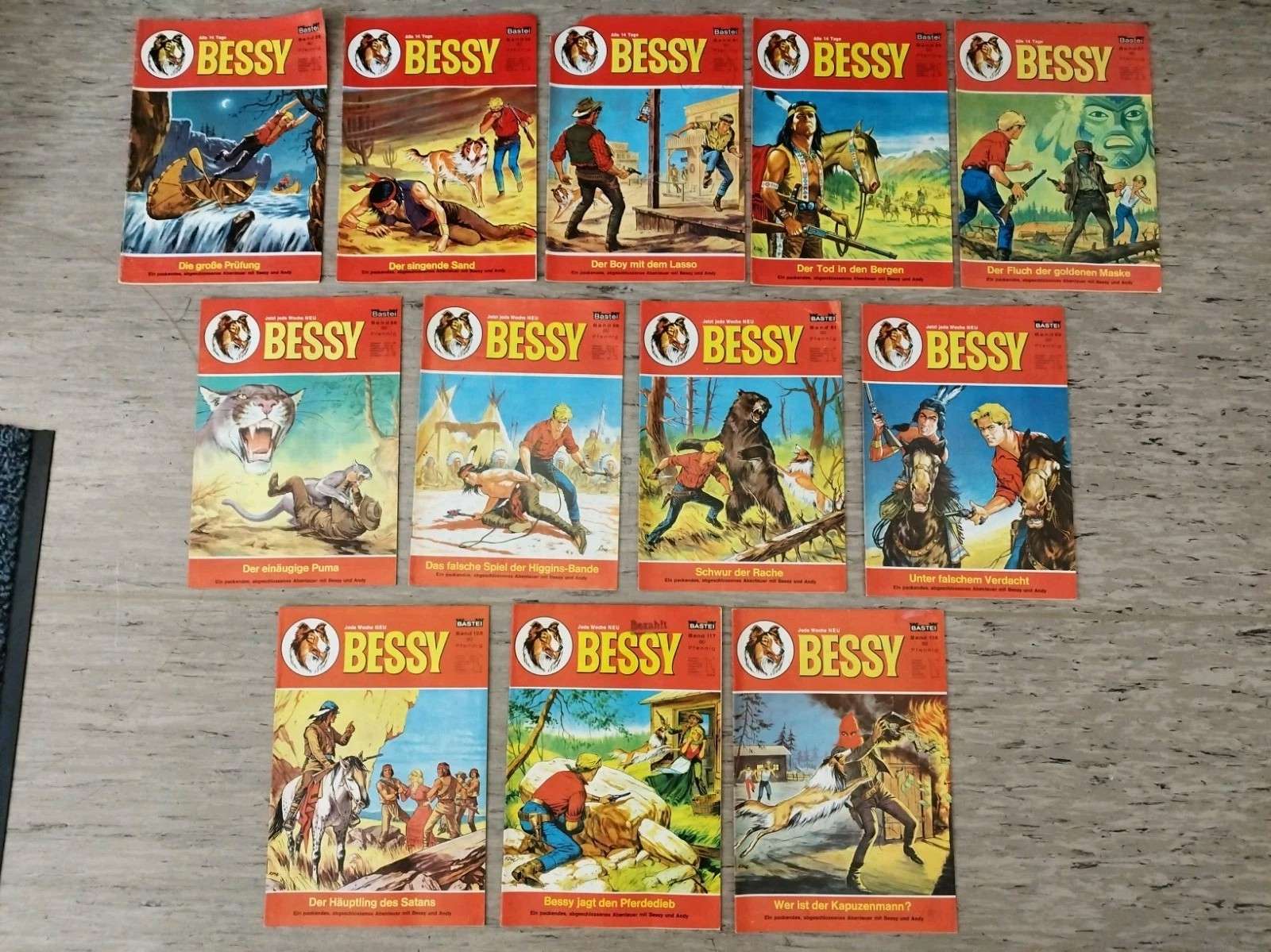 Collezione fumetti Bessy Bastei